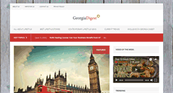 Desktop Screenshot of georgiadigest.com